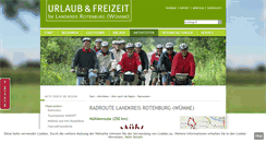 Desktop Screenshot of muehlenroute.de